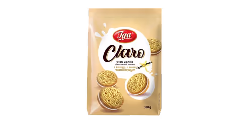 Markizy Claro o smaku waniliowym