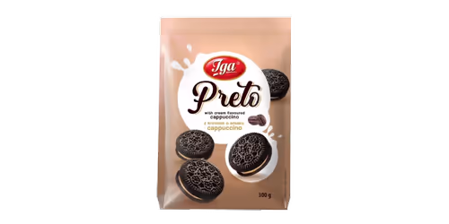 Markizy Preto o smaku cappucino